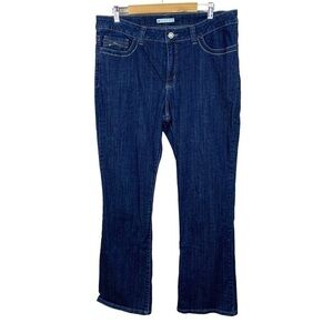 Size 18 Lee Slender Secret Blue Denim Jeans Bootcut Stretch